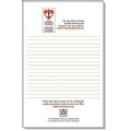 50 Page Magnetic Note-Pads with Black Imprint (5.5"x8.5")